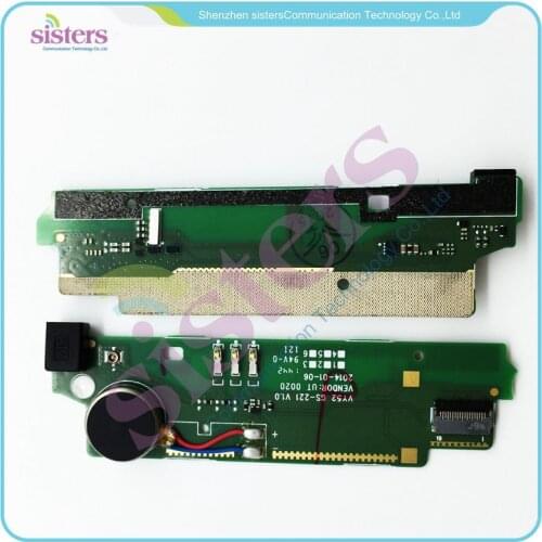 Microphone Mic Flex Cable With Vibrator For Sony Xperia M2 S50H D2303 D2305 Replacement Parts Free Shipping