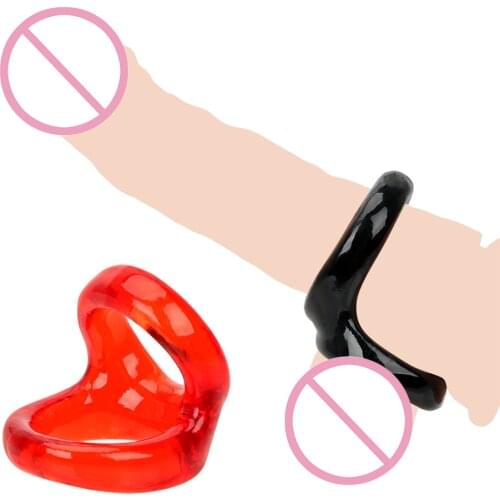 Male Chastity Device Penis Cock Rings Sleeve Delay Ejaculation Adult Games Sex Toys For Men Cock Ring Erotic Adult Sex Products