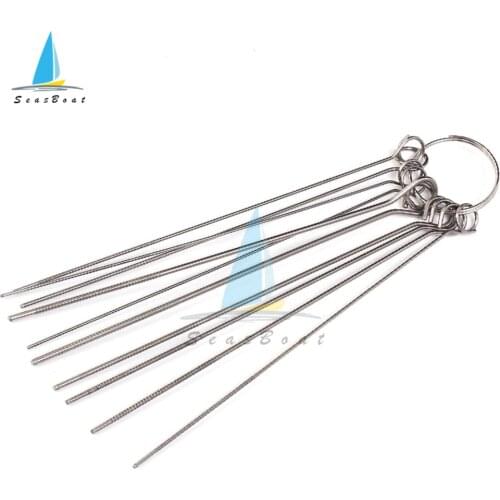 2Pcs Stainless Steel Needle Set PCB Electronic Circuit Through Hole Needle Desoldering Welding Repair Tool 80mm 0.7-1.3mm