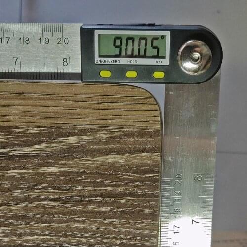 Stainless Steel 200mm Digital Protractor Gadgets 360 Degree Angle Ruler Precision Measuring Instruments Tool ZM56