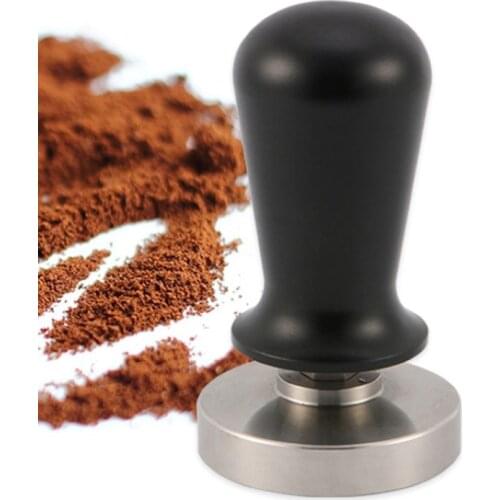 Stainless Steel 51/53/58mm Tamper Handmade Coffee Pressed Powder Hammer Espresso Maker Cafe Barista Tools Machine Accessories