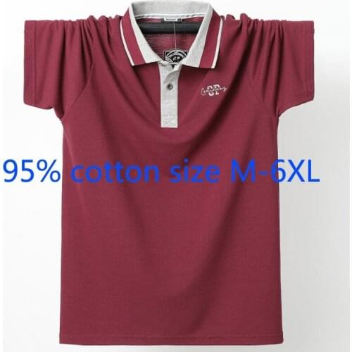 New Arrival Fashion Men Super Large Young Short Sleeve 95% Cotton Casual Loose Breathable Tshirt Men Plus Size M-2XL3XL4XL5XL6XL