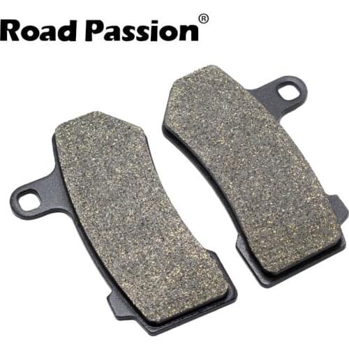 Motorbike Front & Rear Brake Pads For HARLEY V-Rod 2006 VRSCX Rod 07-17 VRSCF V Rod Muscle 09-17 FLHR Road King 2008-16 Classic