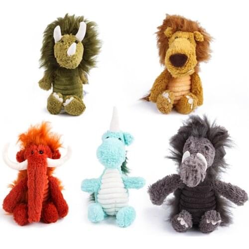 Puppy Honking Squirrel for Dogs Cat Chew Squeaker Squeaky Toy Dog Toys Stuffed Chew Squeaking Plush Sound Animals Pets Toy