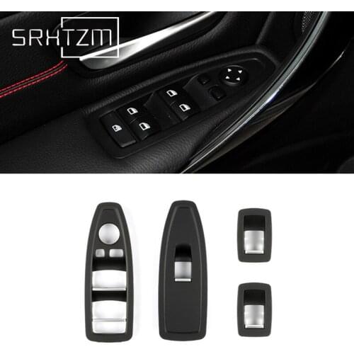 Interior Inner Window Lift Switch Button Replace Panel Trim Cover For Bmw 3 Series F30 F31 F34 F35 F80 2013-2019