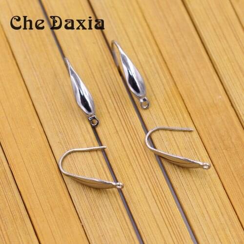 50 Pieces/Pack) 316L Stainless Steel Earring Hooks For DIY handmade Earring Accessories