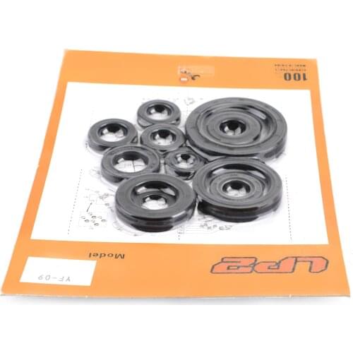 Artudatech Complete Engine Oil Seal Kit Set for Honda CR125R 2004 2005 2006 2007 CR-125R CR 125 R