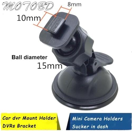 T type Car dvr Mount Holder DVR Recording Bracket Driving Video Mini Camera Holders Sucker in dash and windscreen with Number