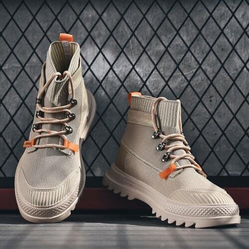 Ankle Boots Men Summer Mens Shoes Boots Men Cowboy Casual Schoenen Mannen Mens Formal Breathable For Sneakers High Top Boty