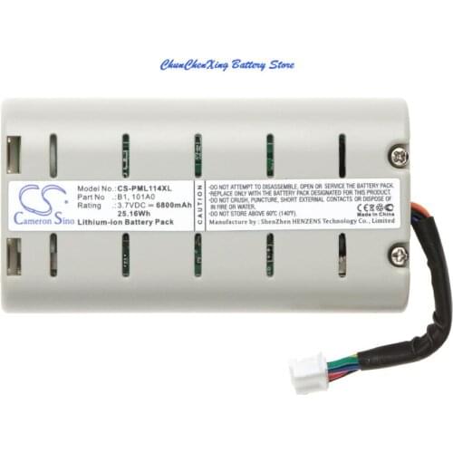 Cameron Sino 6800mAh Battery 101A0, B1 for Pure D240, Evoke D2, One Mini, One Mini Series II, One Mini Union Jack, VL-61114