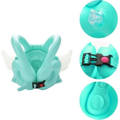 Children Inflatable Safe Swimsuit Angel Wing Baby Buoyancy Vest Life Jackets Swim Ring With Safety Belt Swimming Clothes