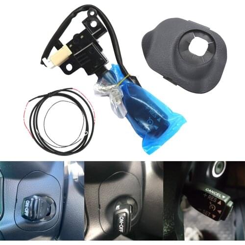 Handle Cover Cruise Control Switch Kit 84632-34017 84632-34011 Steering Wheel Cover 45186-06300-C0 For Toyota Camry (Hybrid)