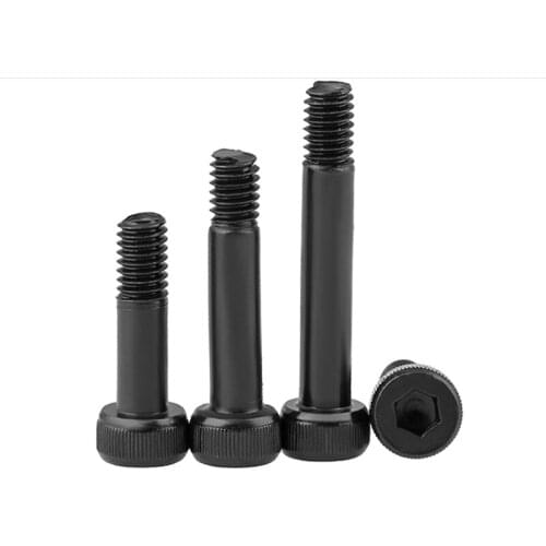 M2 M3 M4 12.9-Level Half-Threaded Hexagon Socket Screw RC Sleeve Screw Model Half-Screw 10 Pcs