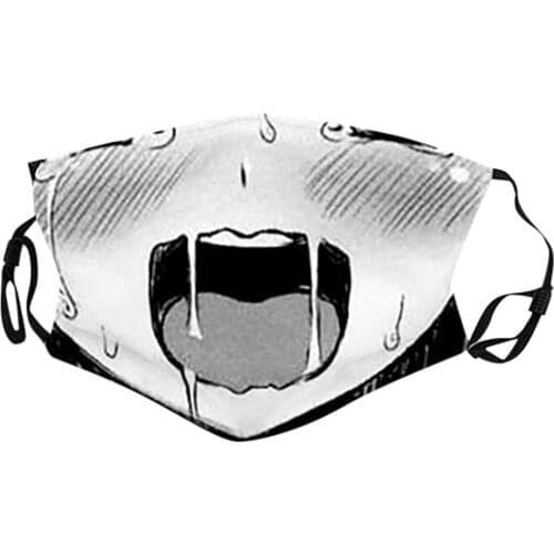 Mascarillas Anime Mouth Masque Adult Print Mouth Cover Spitting Protective Masques Masquea Mascarillas #GM Halloween cosplay