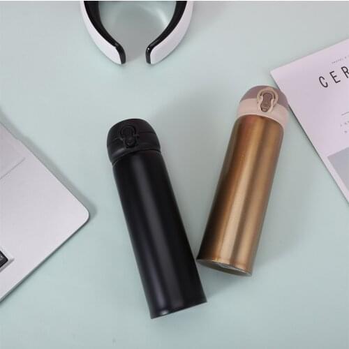 Cheap sale of stainless steel cups, bouncing cups, outdoor sports portable thermos cups, mens and womens wine cups, gift vacuu