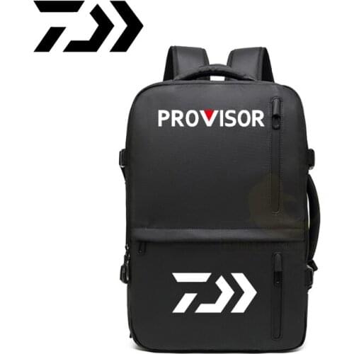 Daiwa Fishing Backpack New Multifunction Men Shoulder Bag Wet and Dry Separation of Commerce Backpack Oxford Waterproof Bags