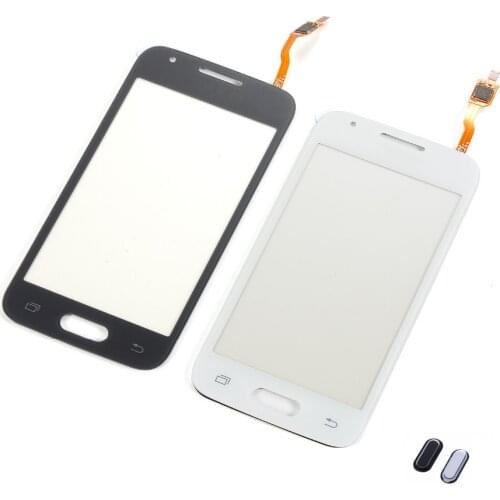 For Samsung Galaxy DUOS Ace 4 G313 G313F G313H Touch Screen Digitizer Sensor Outer Glass Lens Panel+Home Button Return Key