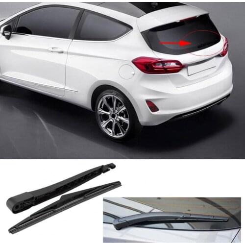 2Pcs/Set Windshield Wiper Silent Smooth Wipe ABS Wear Resistant Rear Wiper Blade for Ford Fiesta MK6 MK7 ST150 2002-2008