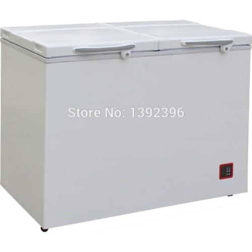 212L Ultra Energy Efficient Solar Battery Powered Fridge Freezer Combined Refrigerator