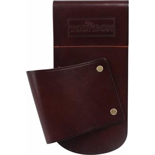 Tourbon Tactical Hunting Accessories Gun Waist Holster Leather Brown Shotgun Holder Belt Carrier