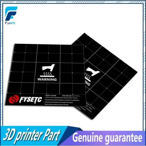 3D Printer Heat Hot Bed Sticker Coordinate Printed 300x300mm Surface Build Sheet Plate For CR-10S Lulzbot Taz6