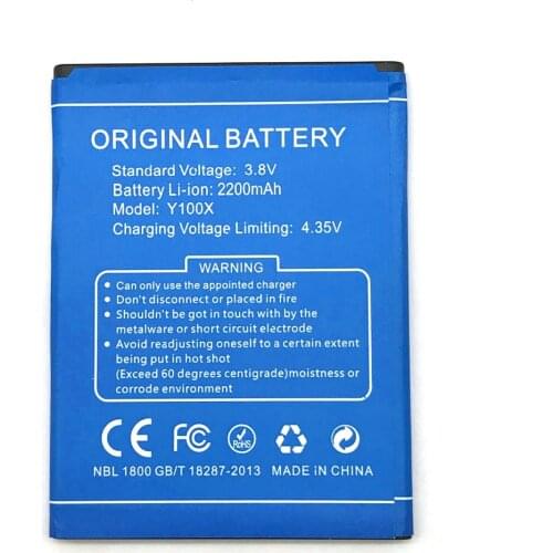 New Y100X 2200mAh Battery For DOOGEE NOVA Y100X Phone +Tracking Code