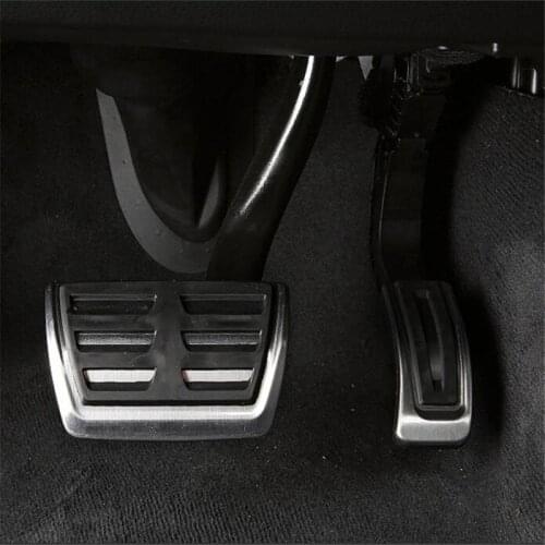 Car-styling Brake Accelerator Fuel Pedals Pad Case For Audi A1 A4 A5 S5 A6 A7 A8 Q2 Q5 SQ5 Q7 8R Q8 LHD RHD Car Accessories