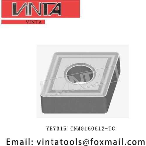 Free shipping high quality 10pcs/lots YB7315 CNMG160612-TC cnc carbide turning inserts cutting blade tools