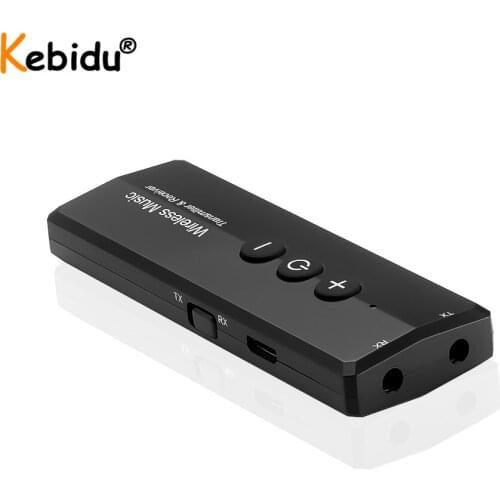 Bluetooth 5.0 Receiver Audio Transmitter 3.5MM Jack AUX Wireless Adapter For TV PC Speaker USB Audio Dongle Transmitter