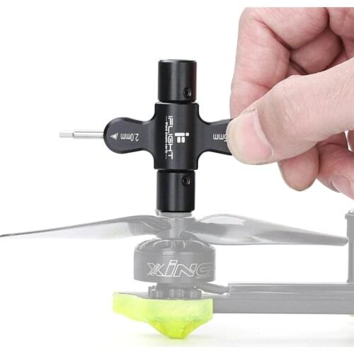 IFlight M3 M5 Nut Screw Wrench Socket Quick Realease Propeller Motor Tool w/1.5mm 2mm Screw Pin for RC FPV Racing Drone