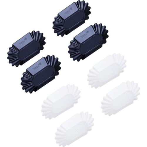 Coffee Cupping Sample Tray Oval Tray Green & Roasted Coffee Beans Platter Pack of 8pcs