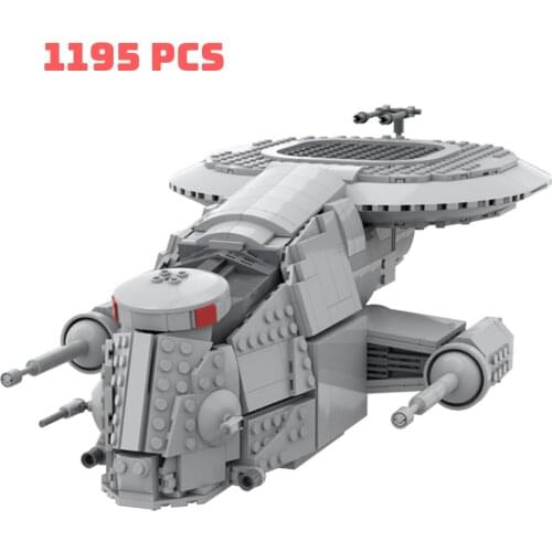 Star Series Mechanized Assault Flyer Building Blocks Droid Gunship Battlefront Vehicle Figures Set Model Bricks Toys for Kids