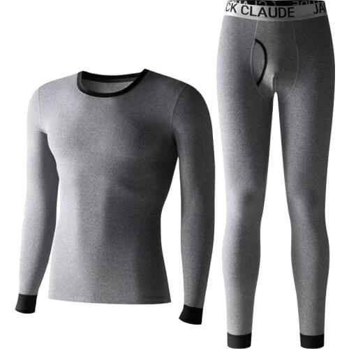 Thermal Underwear Men Woman Winter Velvet Thick Warm Layered Clothing Pajamas Set Thermal Set Male Long Johns