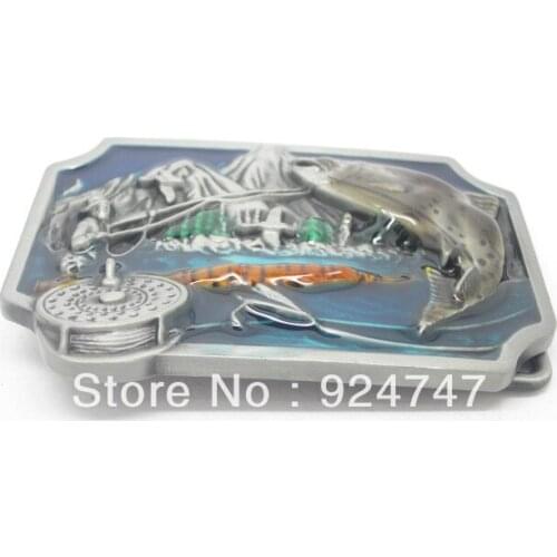 Siskiyou Fly Fishing Belt Buckle
