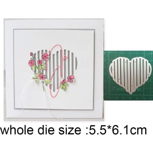 Craft dies metal cutting dies cut die mold Heart Frame Decoration Scrapbook paper craft knife mould blade punch stencils dies