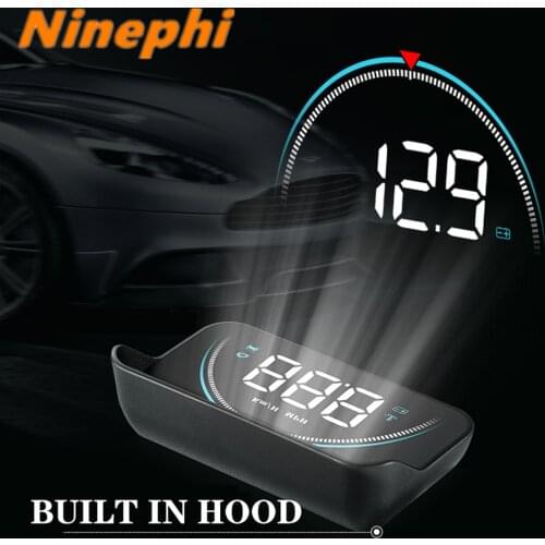 Universal M8 Car HUD Head Up Display OBD2 II EUOBD Overspeed Warning System Projector Windshield Auto Electronic Voltage Alarm