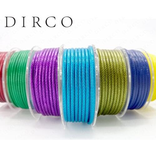Waxed Cotton Cords 2mm 6M Bracelets Strings Jewelry Findings Beading Cords Handcrafts Lace Waterproof Threads About the Fit KW20