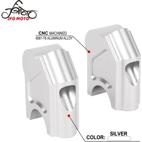 Motorcycle CNC Handlebar Riser Clamp Adapter Bar Mount For Benelli TRK 502 2016 2017