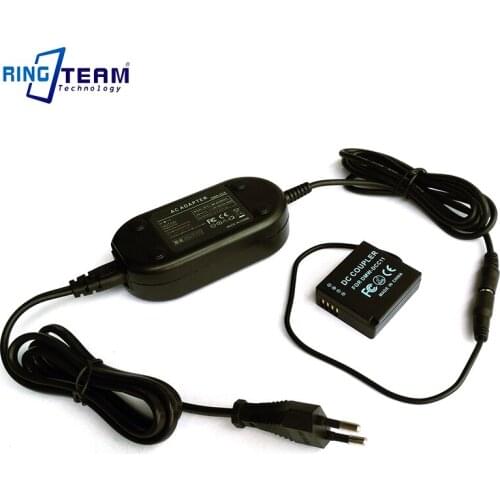 10X Camera AC Adapter DMW-AC8 DMW-DCC11 DC Coupler for Panasonic Lumix DMCGF6 DMCGF5 DMCGF3 GF3K GX7 S6 S6K TZ80 GX80 GX85 LZ100