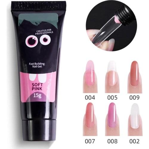 3Pcs/Set Long Lasting UV Extension Gel DIY Varnish Nail Polish Manicure Tool