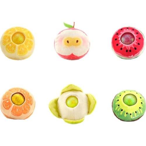 425F Decompressing Toy Plush Fruit Doll Anxiety Squeeze Ball Adults Toddler Gift Toy
