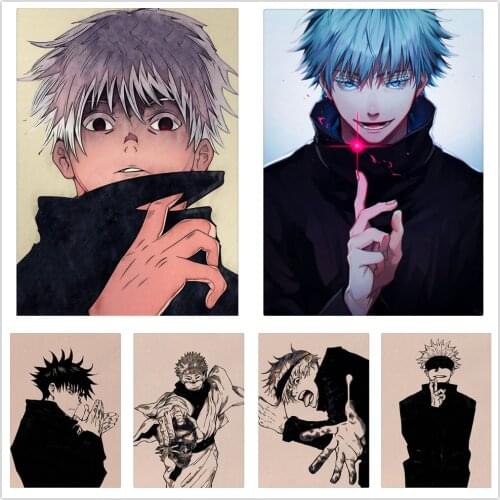 5D Diamond Painting Jujutsu Kaisen Japan Anime Poster Anime Picture Inlaid Diamond Embroidery Cross Stitch Decorative Art