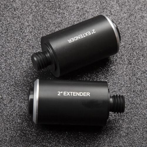 Billiard Extension 1.2oz 2 Inches Pool Cue Extension Billiard Stick Extended Black 8 Nine Ball Professional Ultralight for Mezz