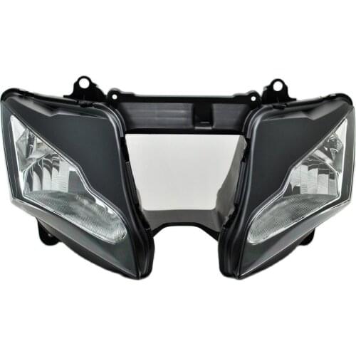 WHSC Motorcycle Headlight Assembly Lamp Light Bulb for Kawasaki Ninja ZX-10R 2011-2014