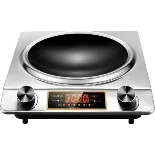 Induction cooker Electric stove Wok Factory Price Single Burner 3000W OEM Cooktop Restaurant Household appliance