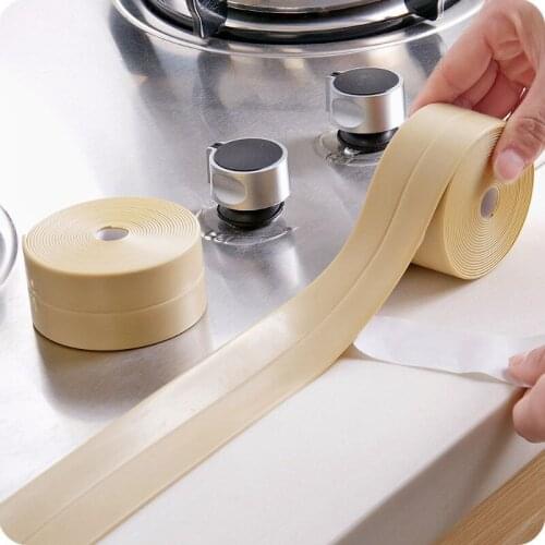 Bathroom Kitchen Shower water proof mould proof tape Sink Bath Sealing Strip Tape Self adhesive Waterproof Plaster