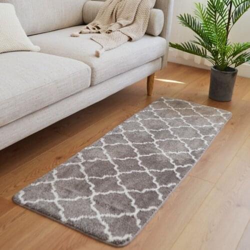 Moroccan Trellis Design Area Rug, traditional lattice bedside carpet ,Modern Design Perfect for Any Floor