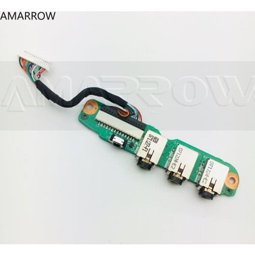 Original Free shipping for HP DV6000 DV6500 DV6700 Audio Jack Circuit Board Audio board Sound card board DAOAT8AB8F9