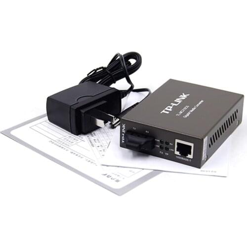 TP-LINK TL-MC210CS 1000M SC 15km Singlemode fiber media converter