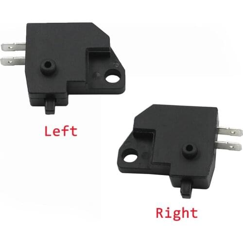 Universal Motorcycle Accessories Black Front Brake Stop Light Switch For Honda CBR600 VFR800 For Suzuki For Kawasaki Most Models